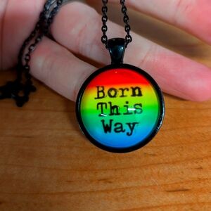Born This Way pendent necklace